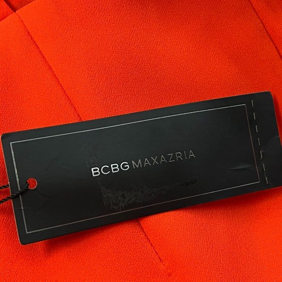 BCBGMAXAZRIA Women's Strappy Caged Gown Size-10 NWT - Picture 7 of 9